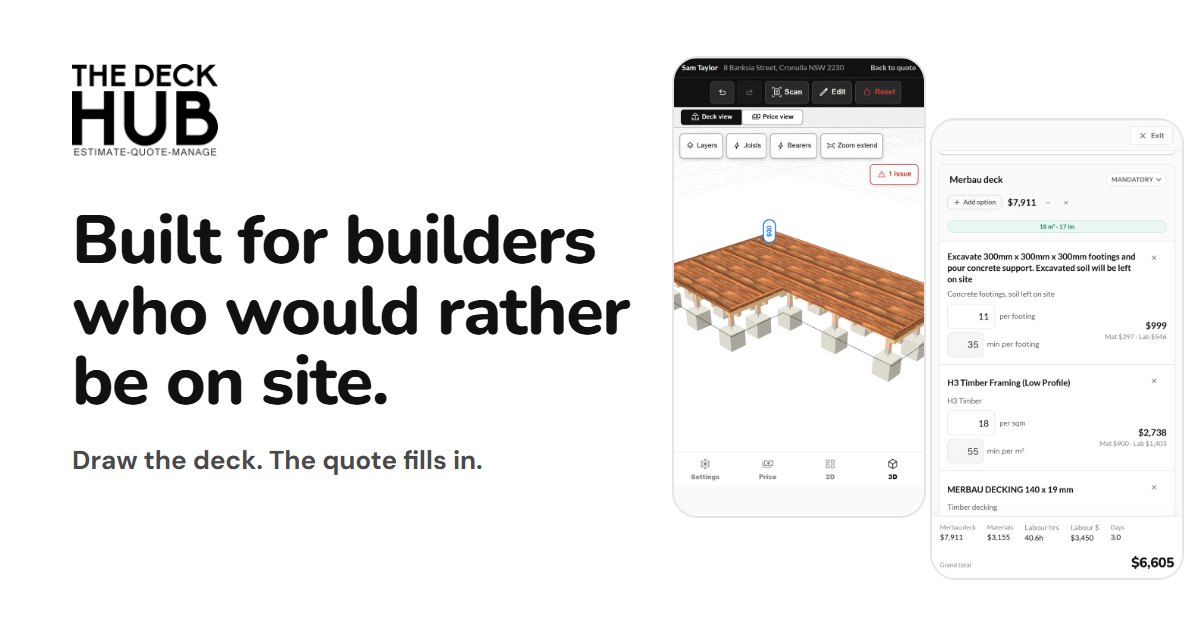 Timeheet Due Contracts and invoices | The Deck Hub features
